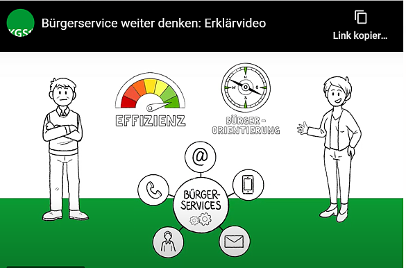 Vorschaubild Erklärvideo KGST Bürger:innenservice weiter denken