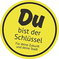 Button Du bist der Schlüssel